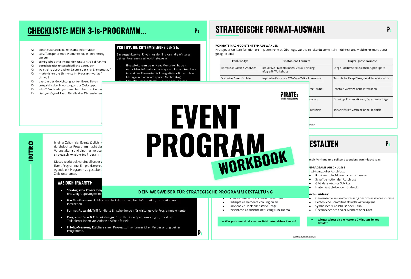 Event Program Workbook